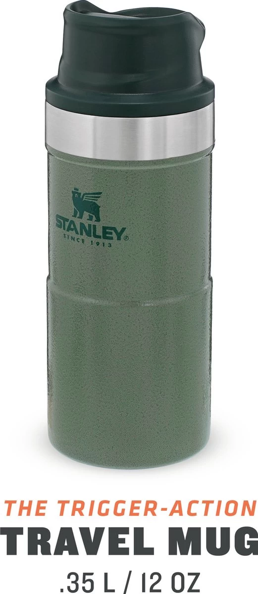 Stanley Trigger-Action Travel Mug 0.35L - Thermosfles - Hammertone Green - Afbeelding 20