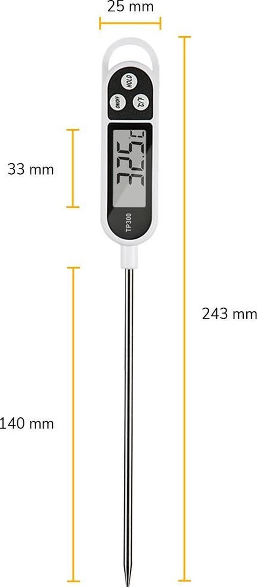 Voedsel Thermometer - Keuken Thermometer - Digitale Thermometer - Afbeelding 3