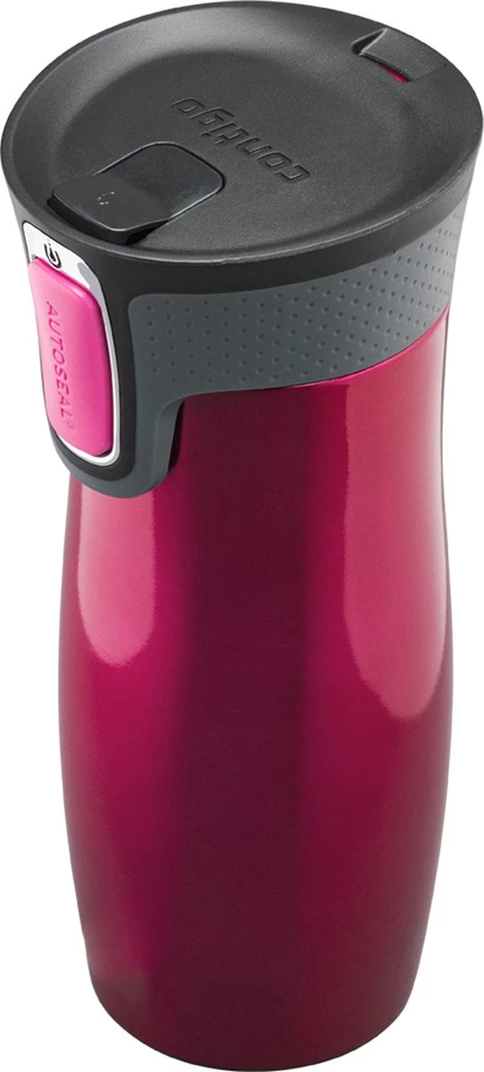 Contigo Westloop Drinkfles - Raspberry Pink - 470ml - Afbeelding 15