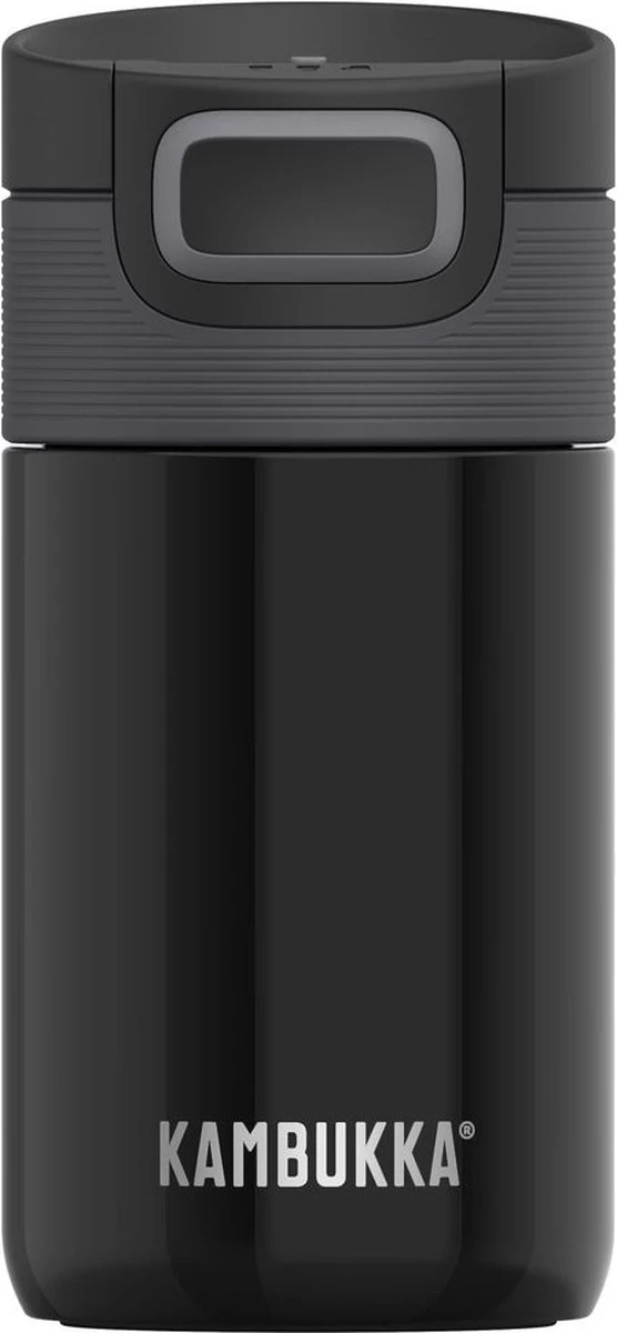 Kambukka Etna Thermosbeker 300 Ml - Makkelijk Reinigen - Lekvrije Koffiebeker - Pitch Black - Afbeelding 10
