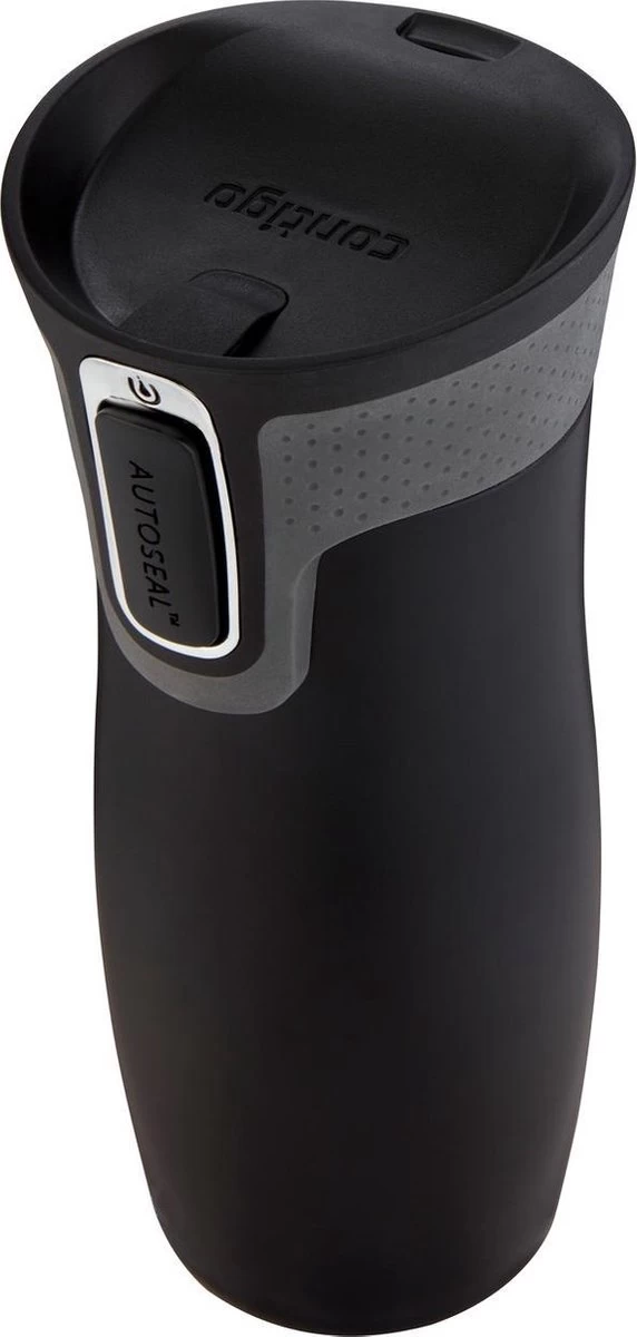 Contigo Westloop Drinkfles - Matte Black - 470ml - Zwart - Afbeelding 10