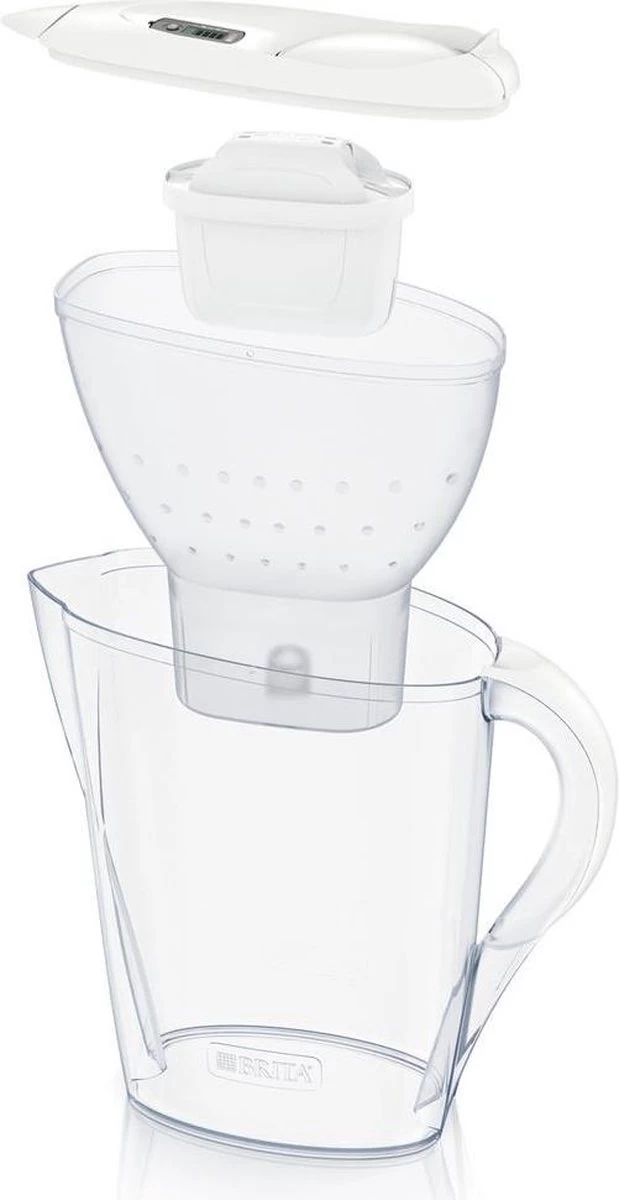 BRITA - Waterfilterkan Marella Cool - Wit - 2,4L + 12 MAXTRA+ Waterfilterpatronen - Afbeelding 13