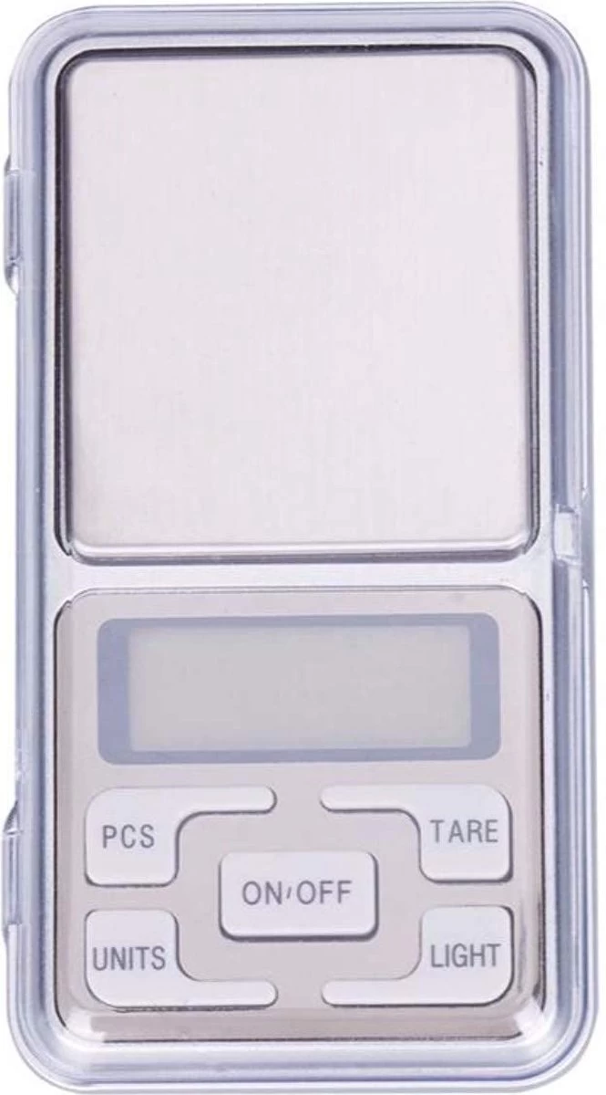 IMTEX Mini Precisie Weegschaal - Van 0,01 Tot 100 Gram - Zilver - Afbeelding 3