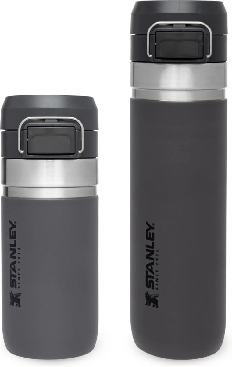Stanley The Quick Flip Water Bottle 0,70L - Thermosfles - Charcoal - Afbeelding 9