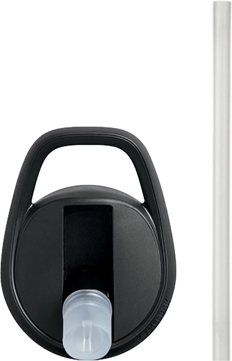 CamelBak Eddy+ Cap & Straw - Drinkfles Dop En Rietje - Zwart (Black)