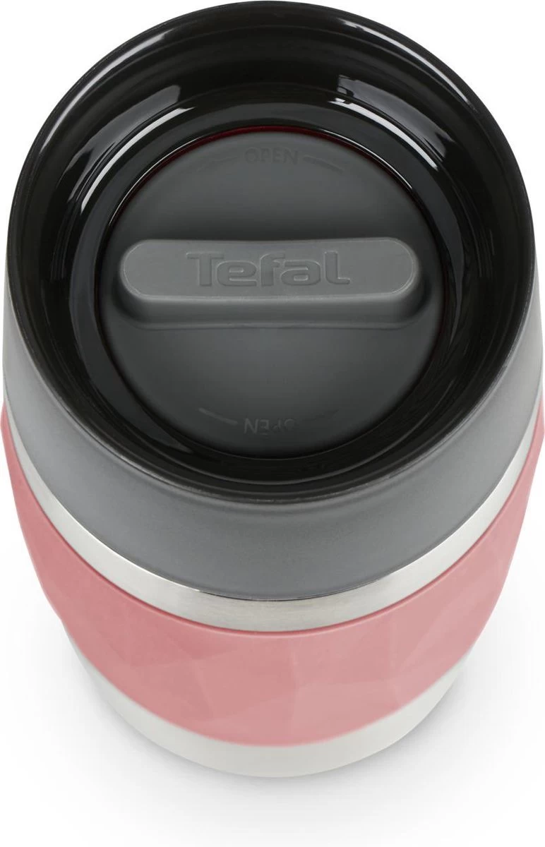 Tefal Compact Travel Mug Compact Thermosfles - 0,3 L - Koraal - Afbeelding 5