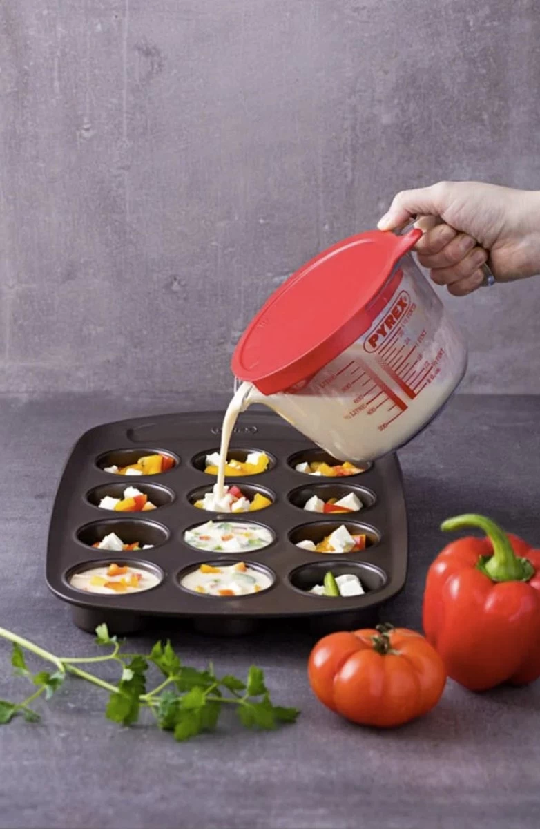 Maatbeker En Deksel, 1 Liter - Pyrex | Classic Prepware - Afbeelding 8