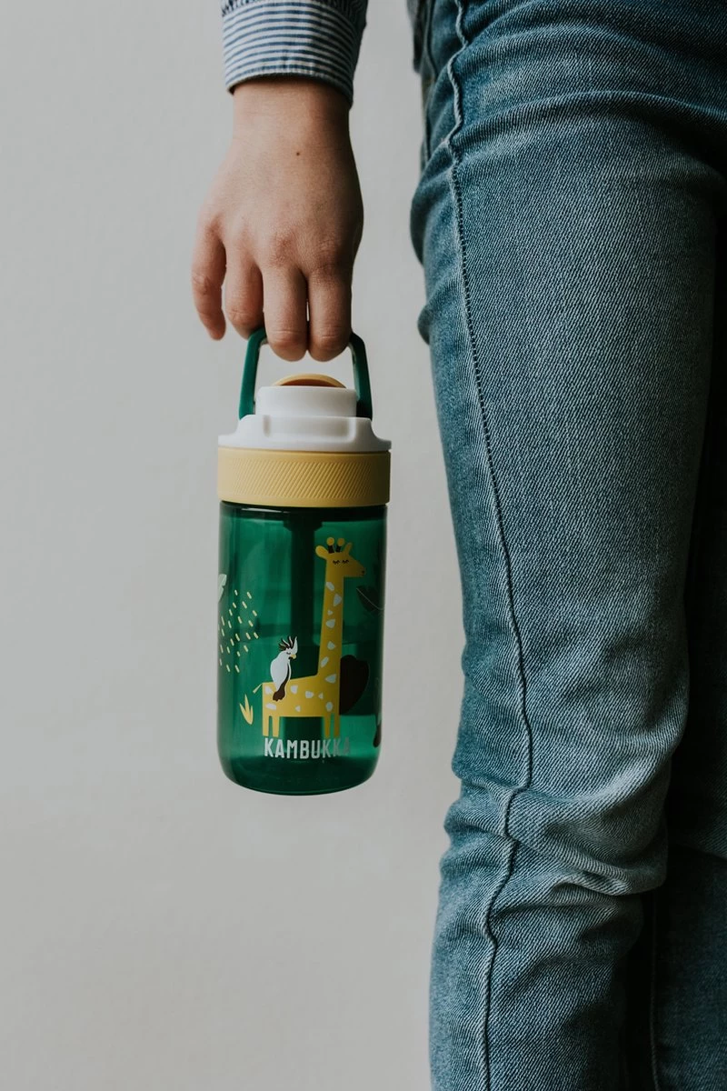 Kambukka Lagoon Drinkfles 400ml -Wild Safari Met Geïntegreerd Rietje - Afbeelding 5