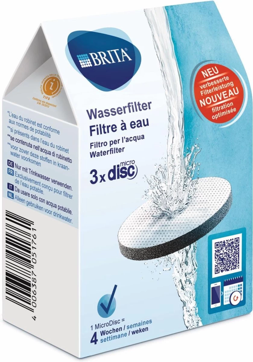 BRITA - Waterfilterpatroon MicroDisc 3-Pack - Afbeelding 15