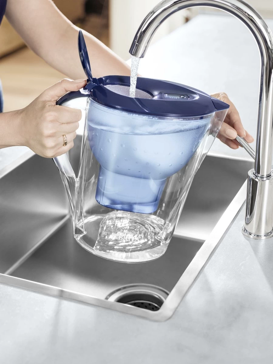 BRITA - Waterfilterkan Marella XL - Blauw - 3,5L - Afbeelding 4
