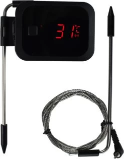 Draadloze BBQ Thermometer Met App - Bluetooth Kerntemperatuur - Wireless - Grill - Rookoven - Vleesthermometer - Barbecue
