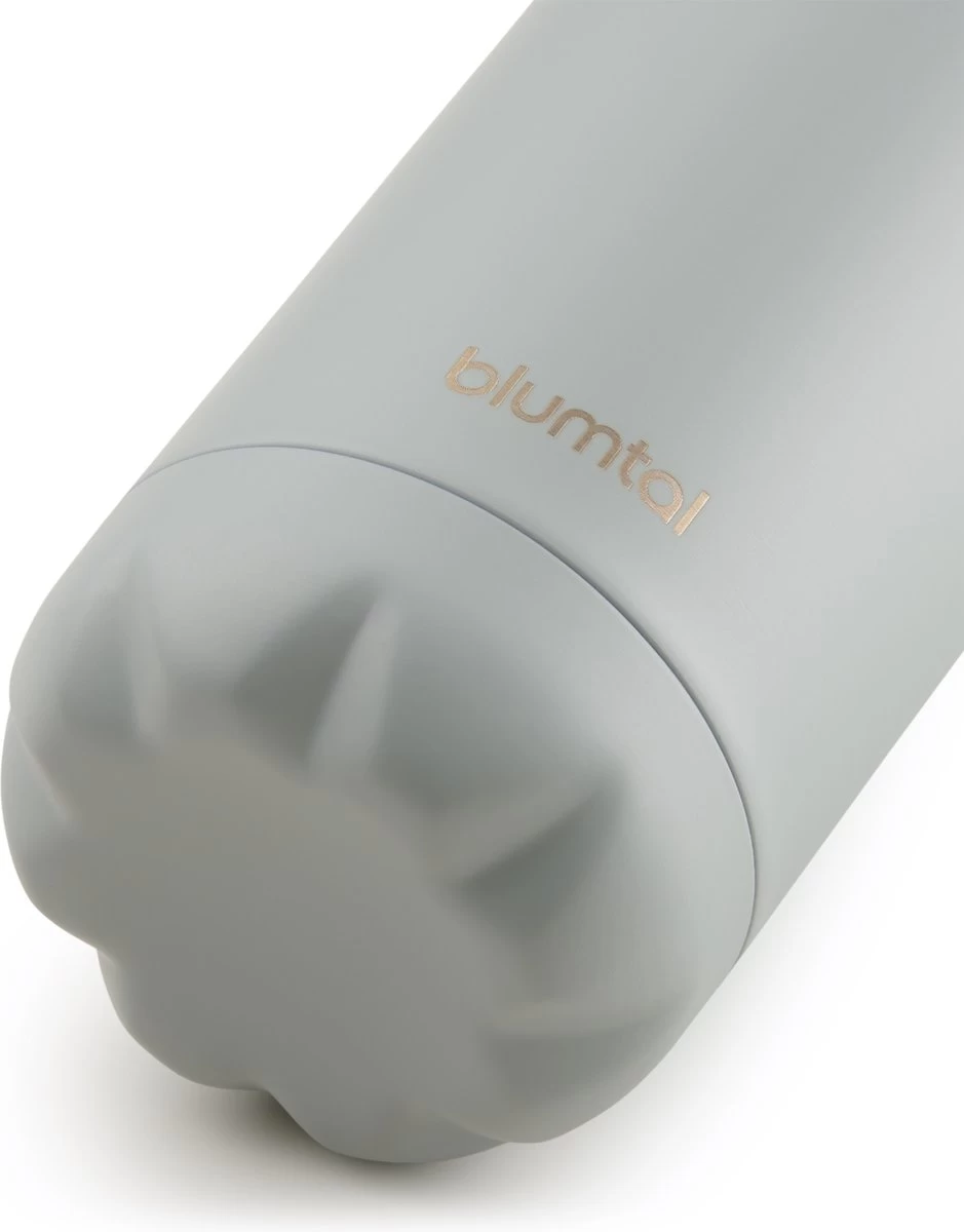 Blumtal Thermosfles - Met Dubbele Wand - Thermosbeker Koffie, Thee En Koele Dranken - Travel Mug - 500ml - Ultimate Grey - Grijs - Afbeelding 2