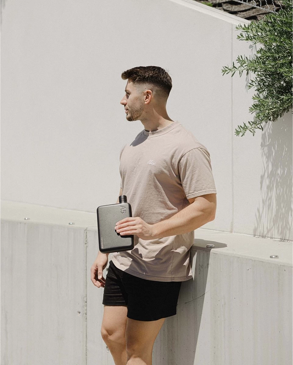 Memobottle A5 Bottle Stainless Steel 1050ml Black - Afbeelding 4