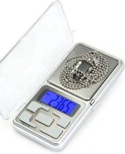Merkloos Professionele Digitale Pocket Weegschaal - 0,01 Tot 200 Gram