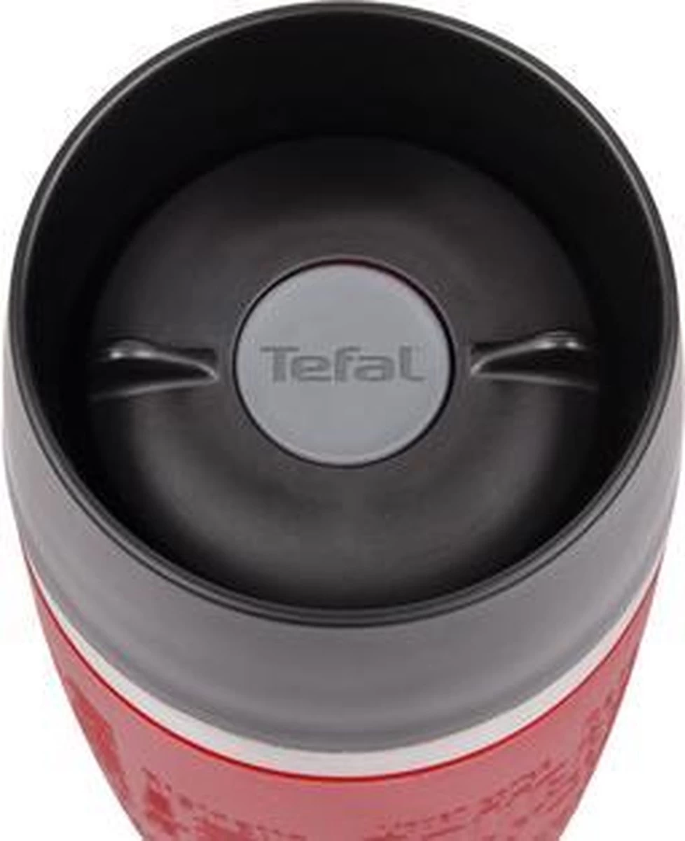 Tefal Travel Mug Thermobeker - 360 Ml - RVS/Rood - Afbeelding 2