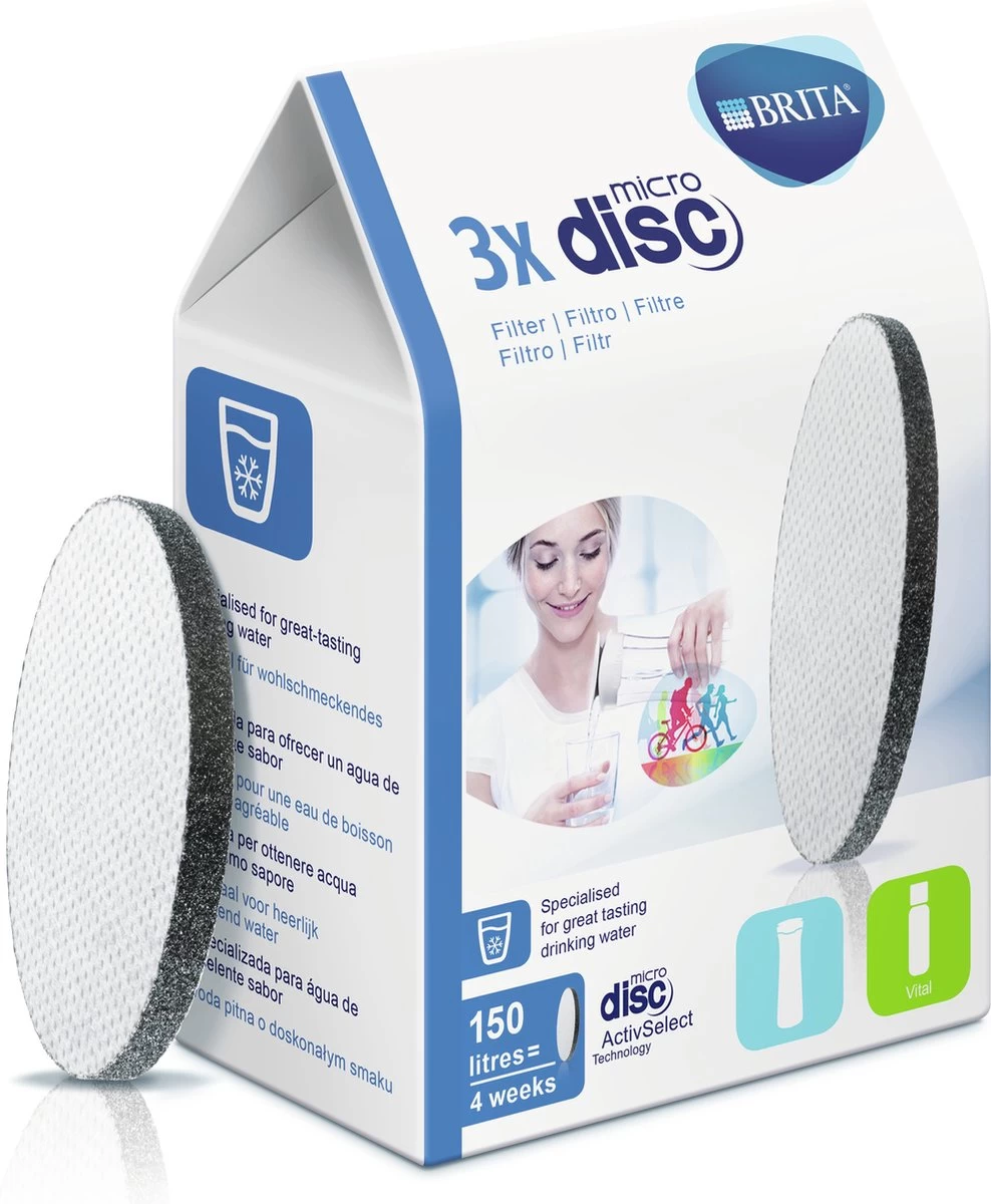 BRITA - Waterfilterpatroon MicroDisc 3-Pack - Afbeelding 10
